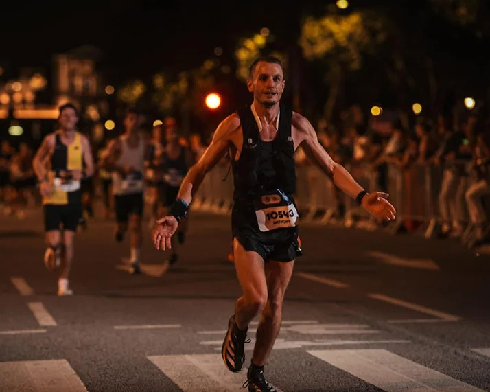 Anthony Landreau en course